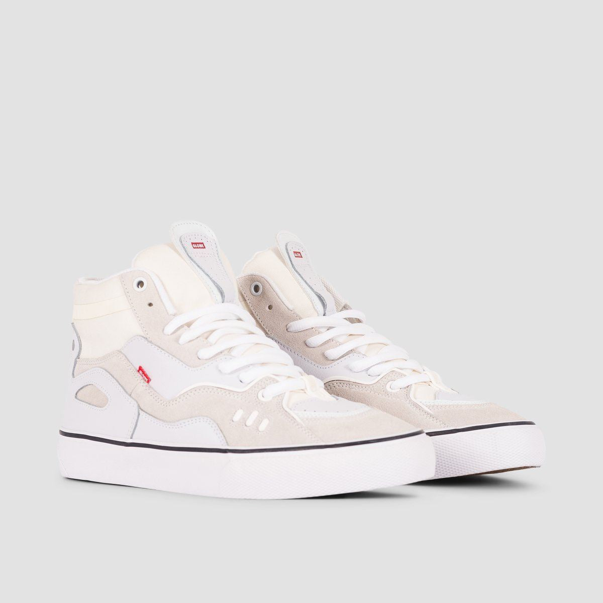 Globe Dimension High Top Shoes - White/Montano