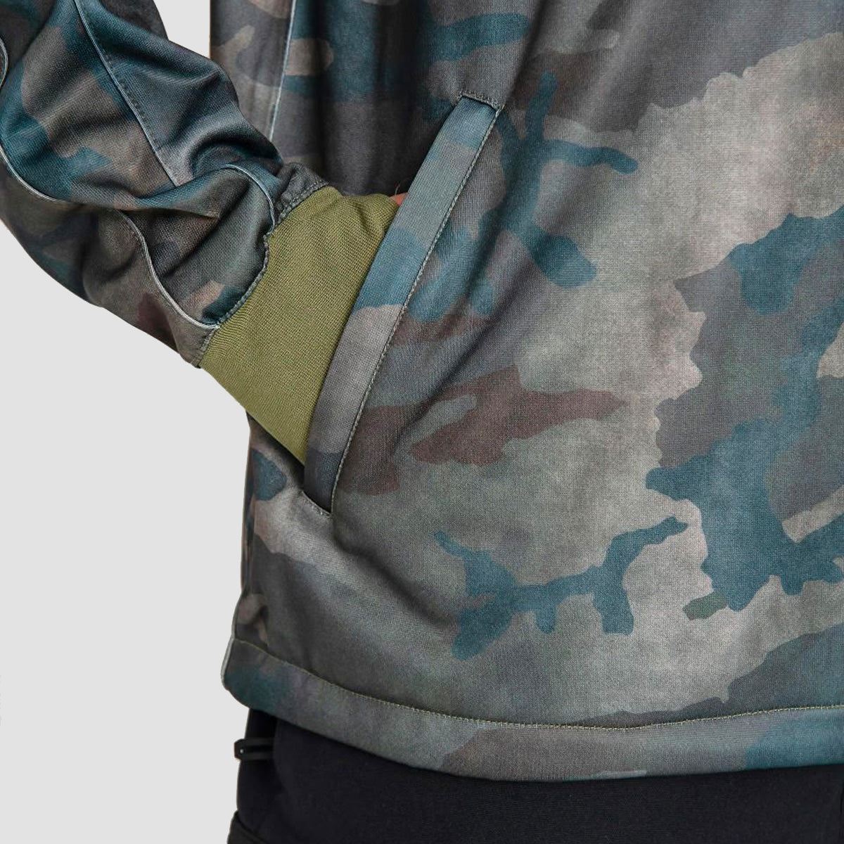 Volcom Hydro Riding Snow Crew Sweat Cloudwash Camo