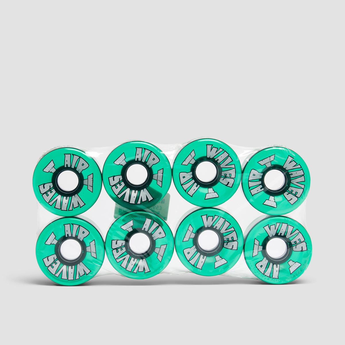 Air Waves USA 78a Quad Wheels x8 Clear Green