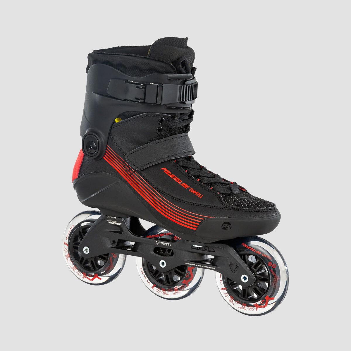 Powerslide Swell 100 3D Adapt Inline Skates Black/Red