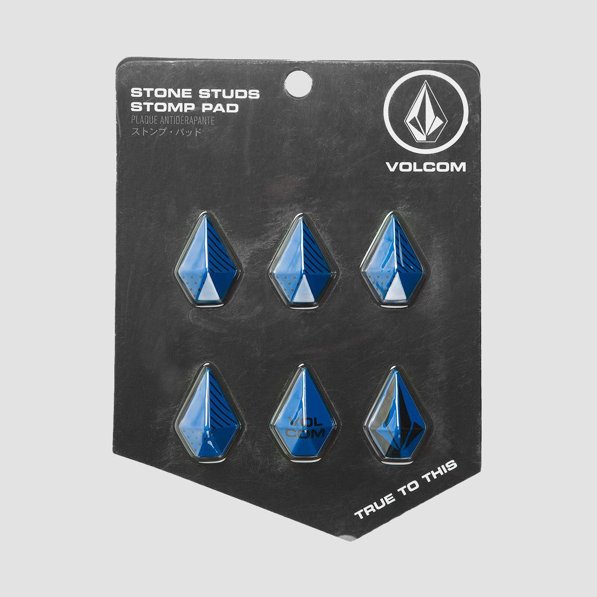 Volcom Stone Studs Stomp Pads Electric Blue