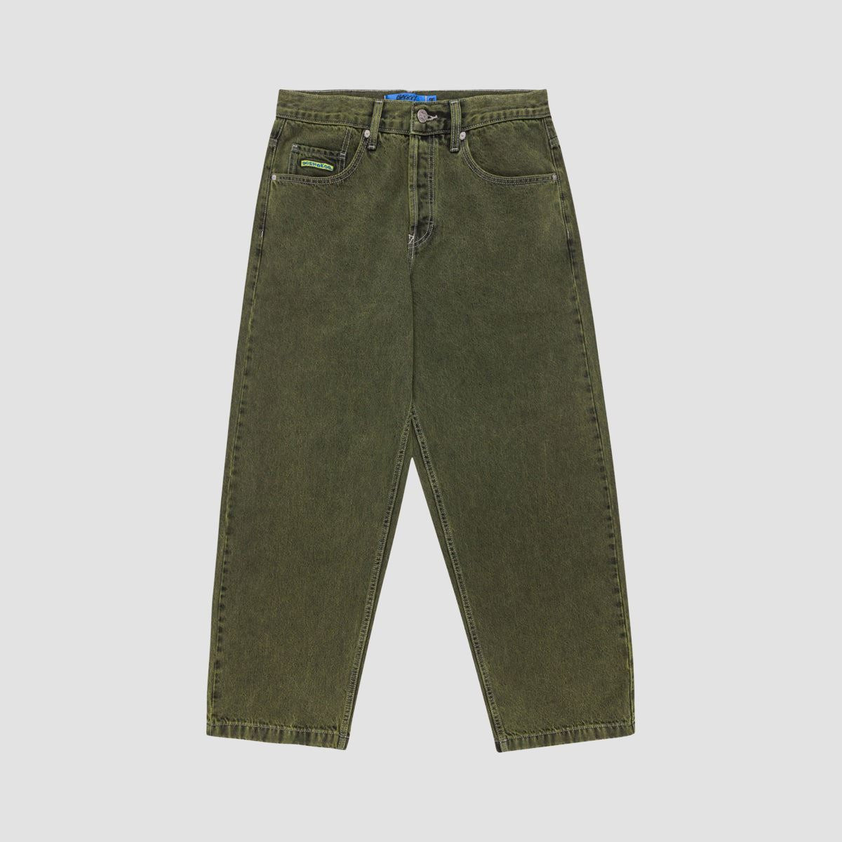 DC Worker Baggy Fit Jeans Bronze Green Rinse