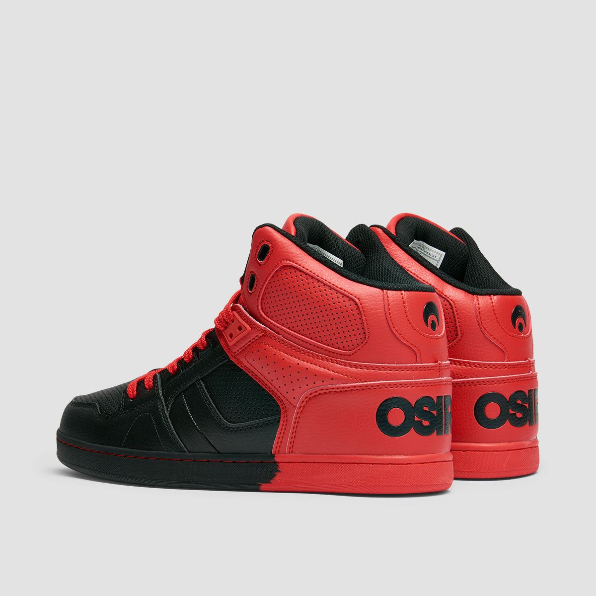 Osiris NYC 83 CLK Shoes - Black/Red/Dip