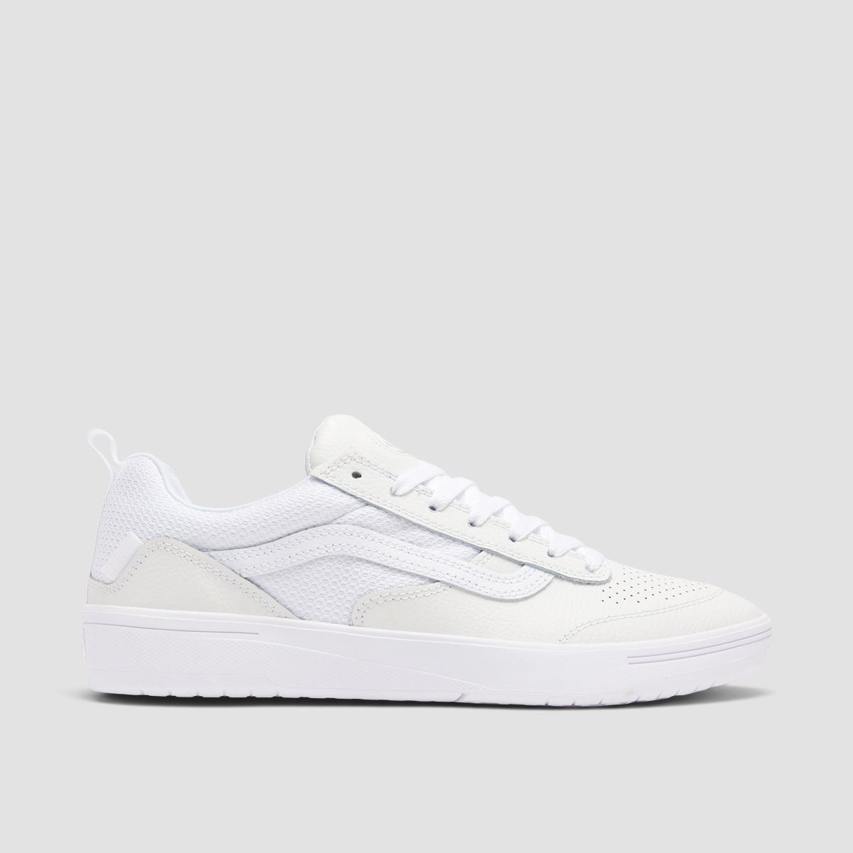 Vans Zahba Shoes - Leather White/White