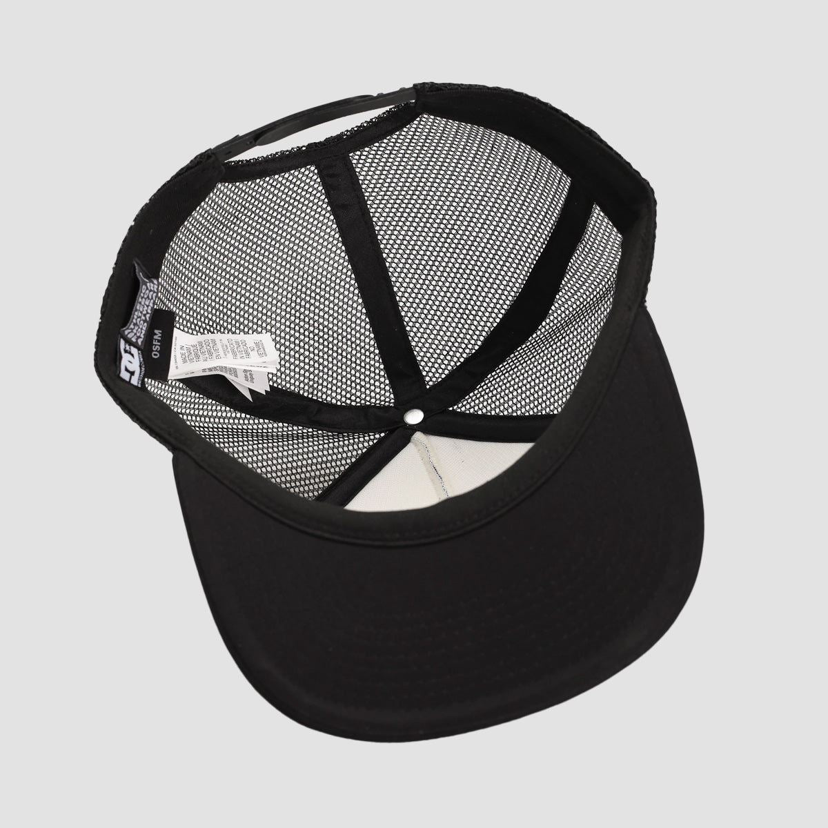 DC Gas Station Trucker Cap White/Black