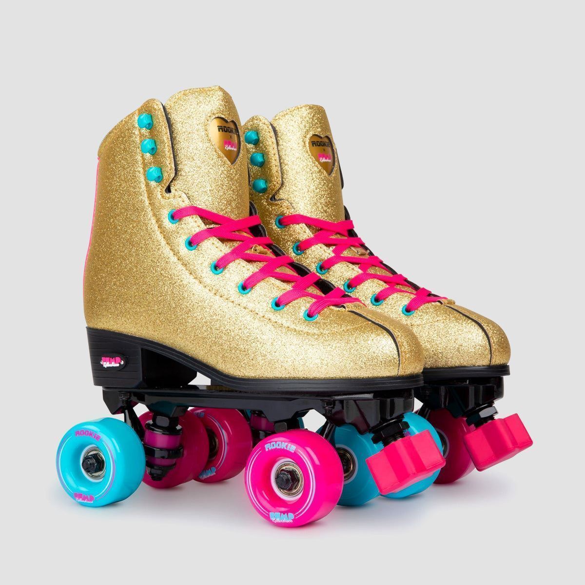 Rookie X BUMP Rollerdisco V2 Quad Skates Gold