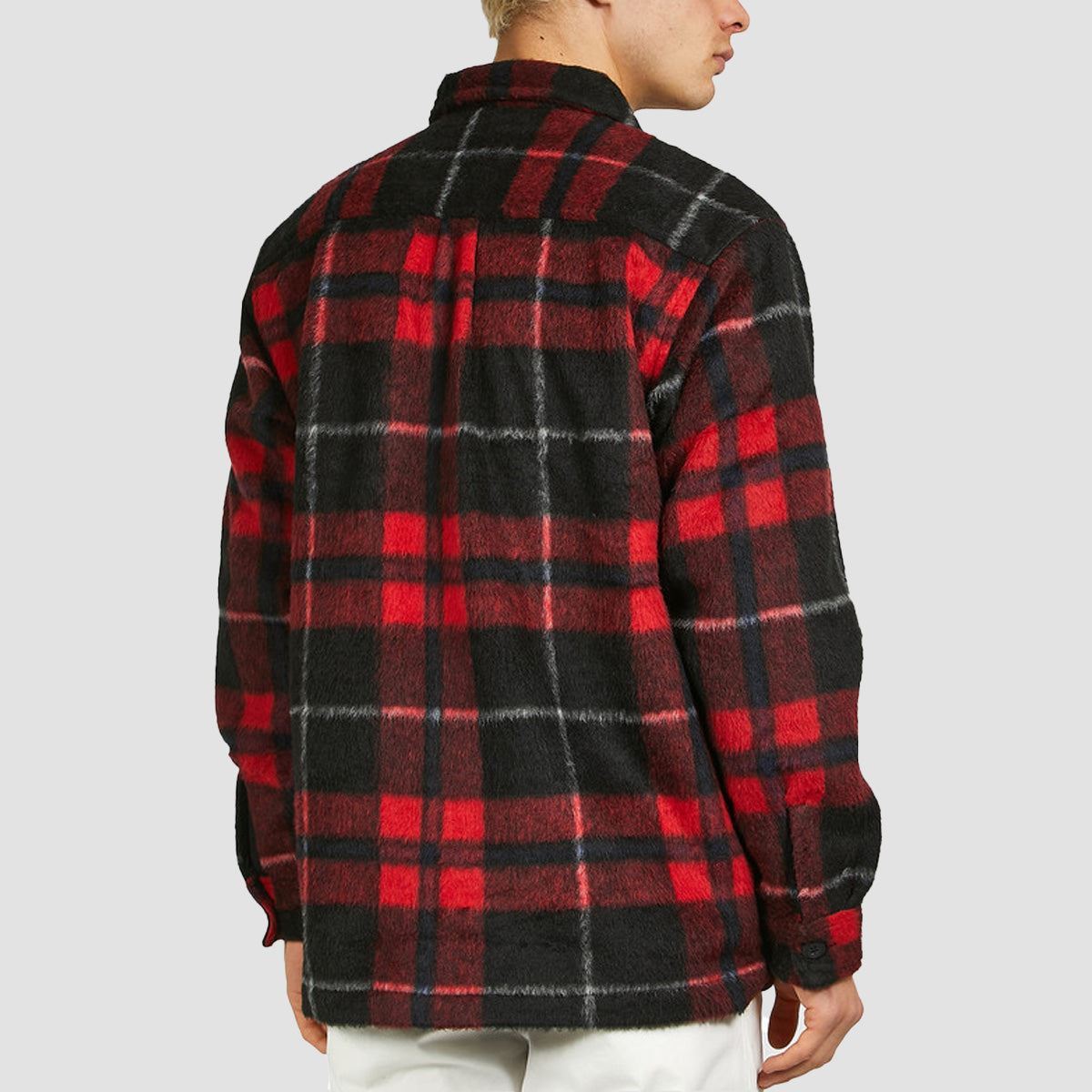 Carhartt WIP Manning Check Shirt Jacket Black/Rocket