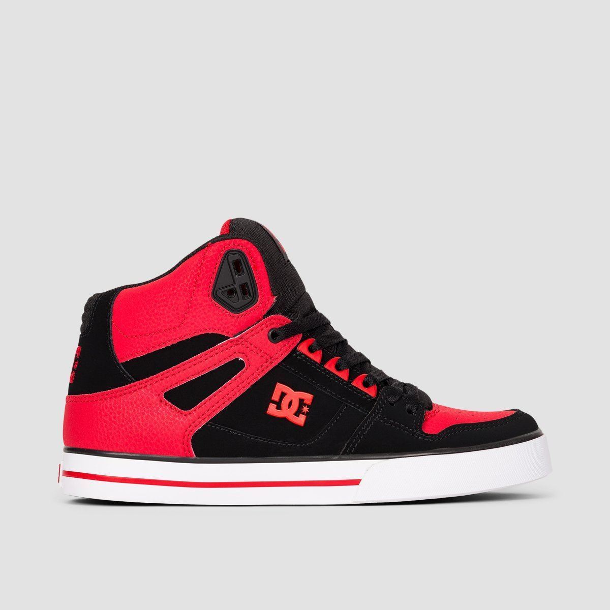 DC Pure HT WC Shoes - Fiery Red/White/Black