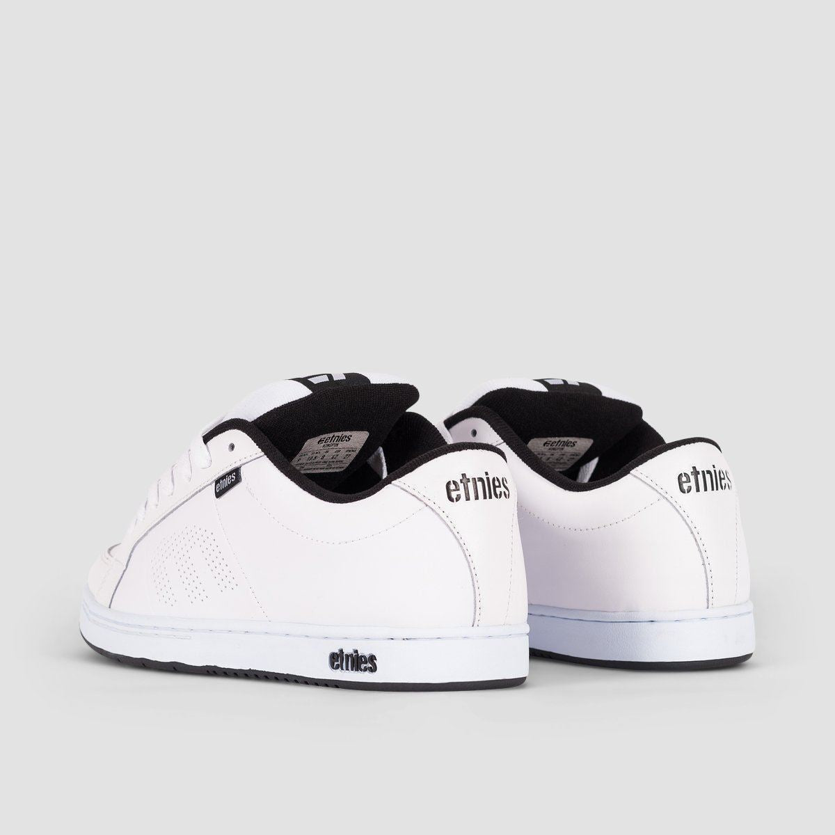 Etnies Kingpin Shoes - White/Black