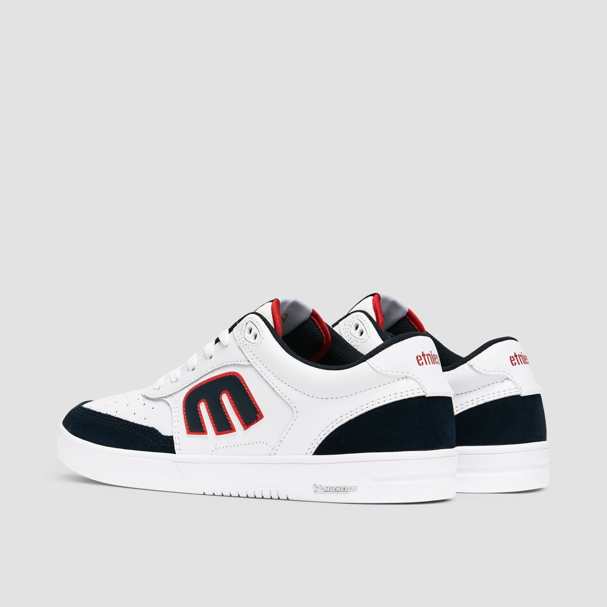 Etnies The Aurelien Michelin Shoes - White/Navy/Red