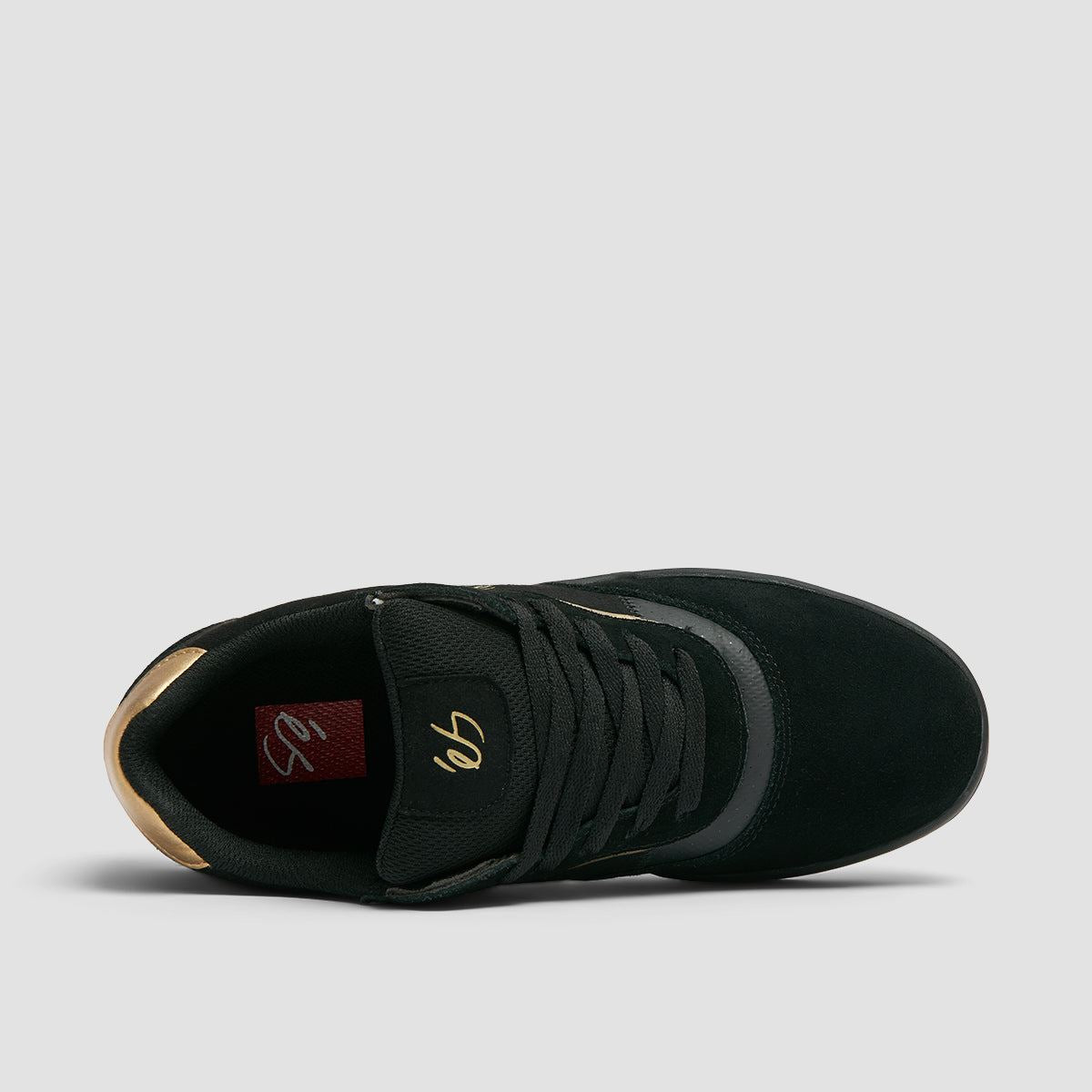 eS Melange Shoes - Black/Black/Gum