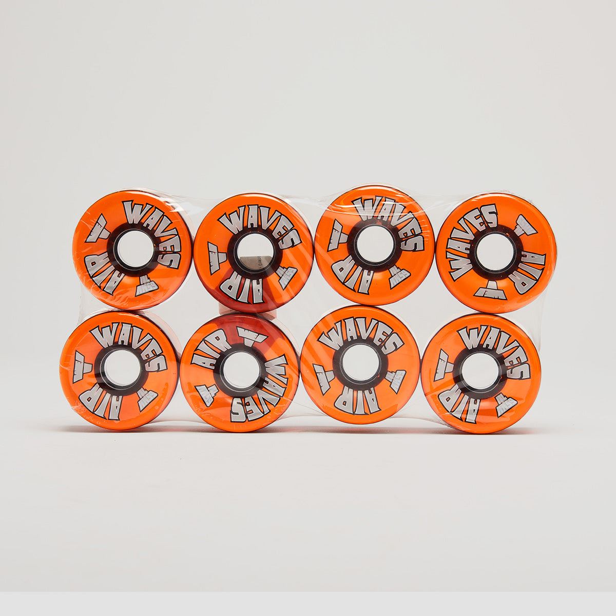 Air Waves USA 78a Quad Wheels x8 Clear Orange