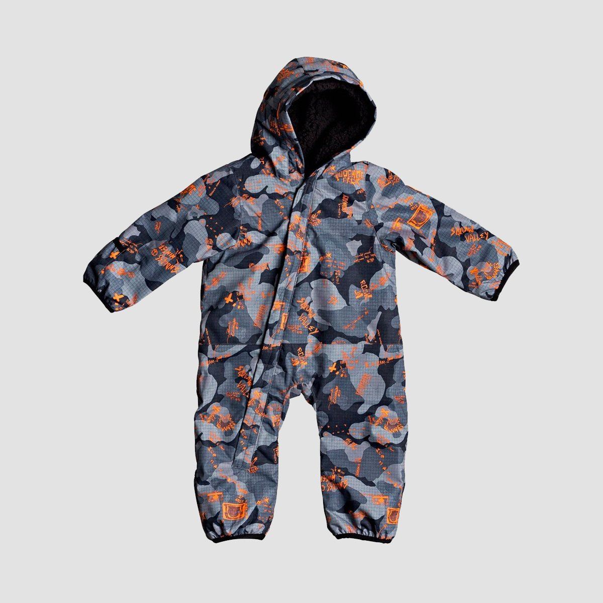 Quiksilver Baby Snow Suit Shocking Orange Wichita - Kids