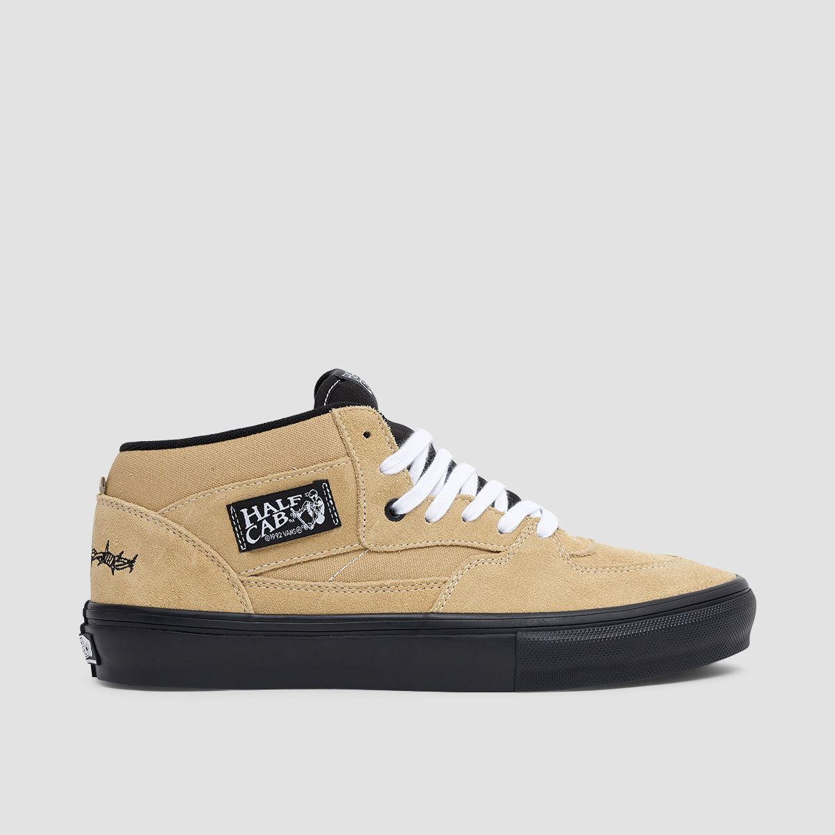 Vans Skate Half Cab Shoes - Elijah Berle Khaki/Black