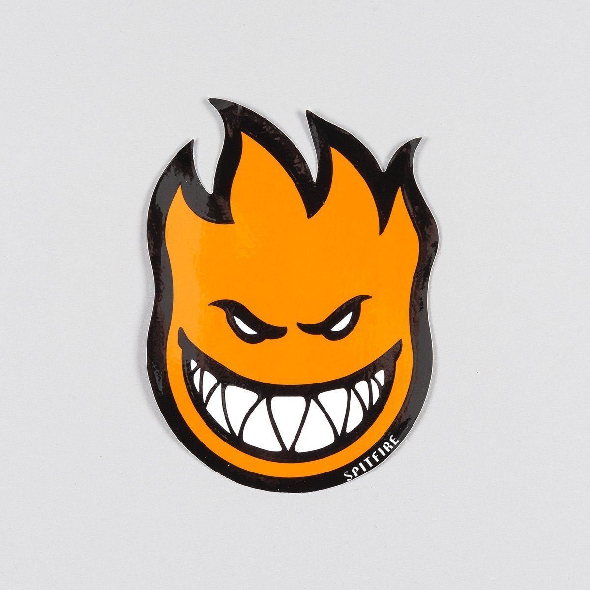 Spitfire Fireball Sticker Medium Orange 150x100mm