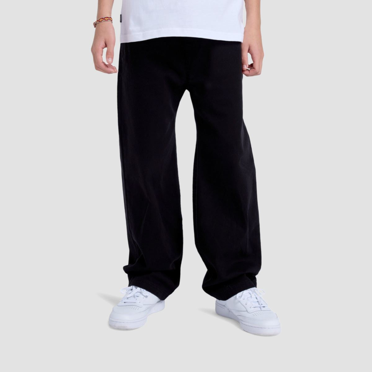 Element Chillin Twill Pants Washed Black - Kids