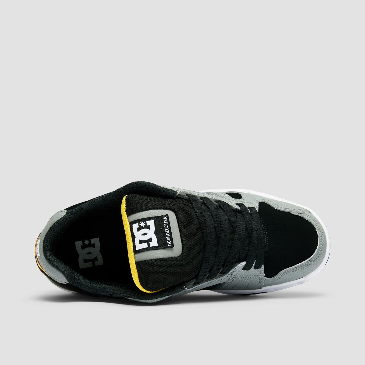 DC Stag Shoes - Grey/Yellow