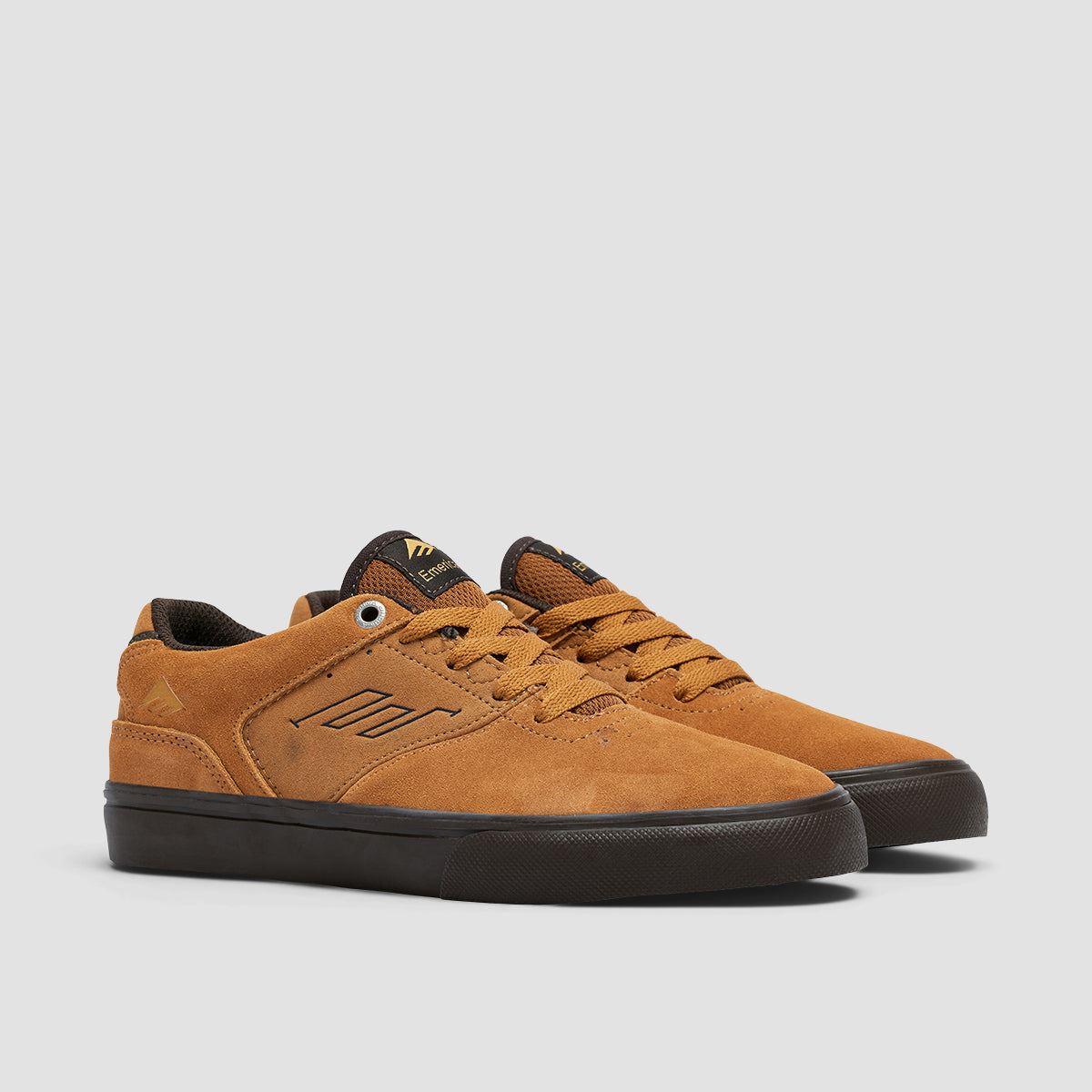 Emerica The Low Vulc Shoes Tan/Brown - Kids