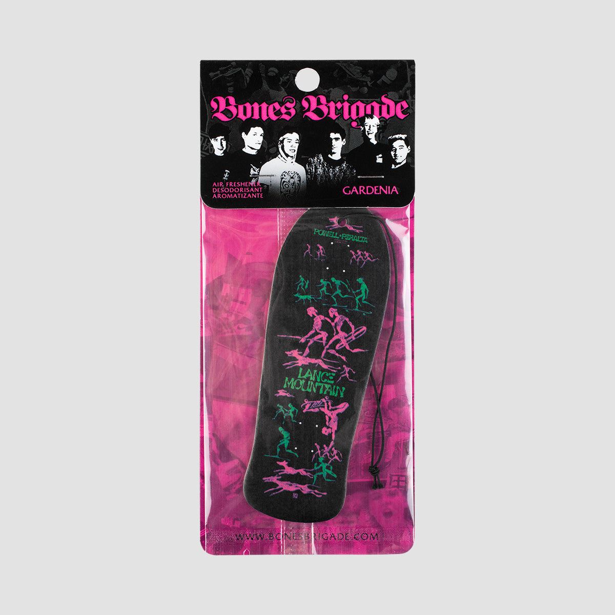 Powell Peralta Bones Brigade Blacklight Lance Mountain Air Freshener