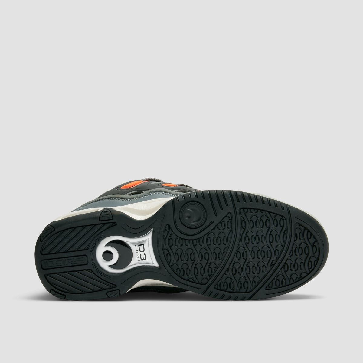 Osiris D3 2001 Shoes - Charcoal/Orange/Black