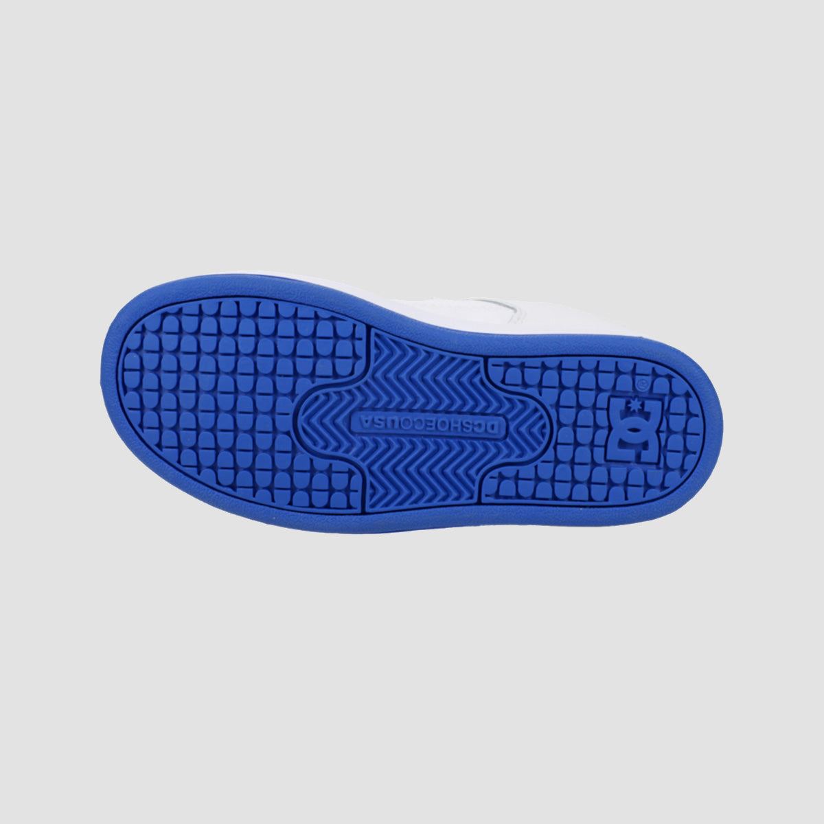 DC Manteca 4 V Shoes - White/Blue - Kids