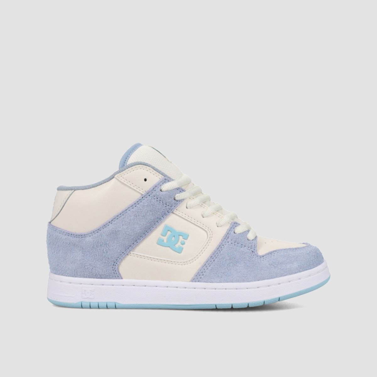 DC Manteca 4 Mid-Top Shoes - Blue/White - Womens