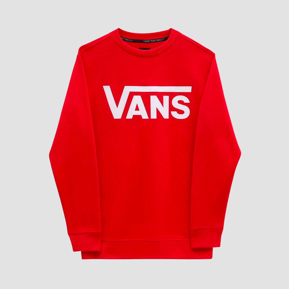 Vans Classic Crew Sweat True Red/White - Kids