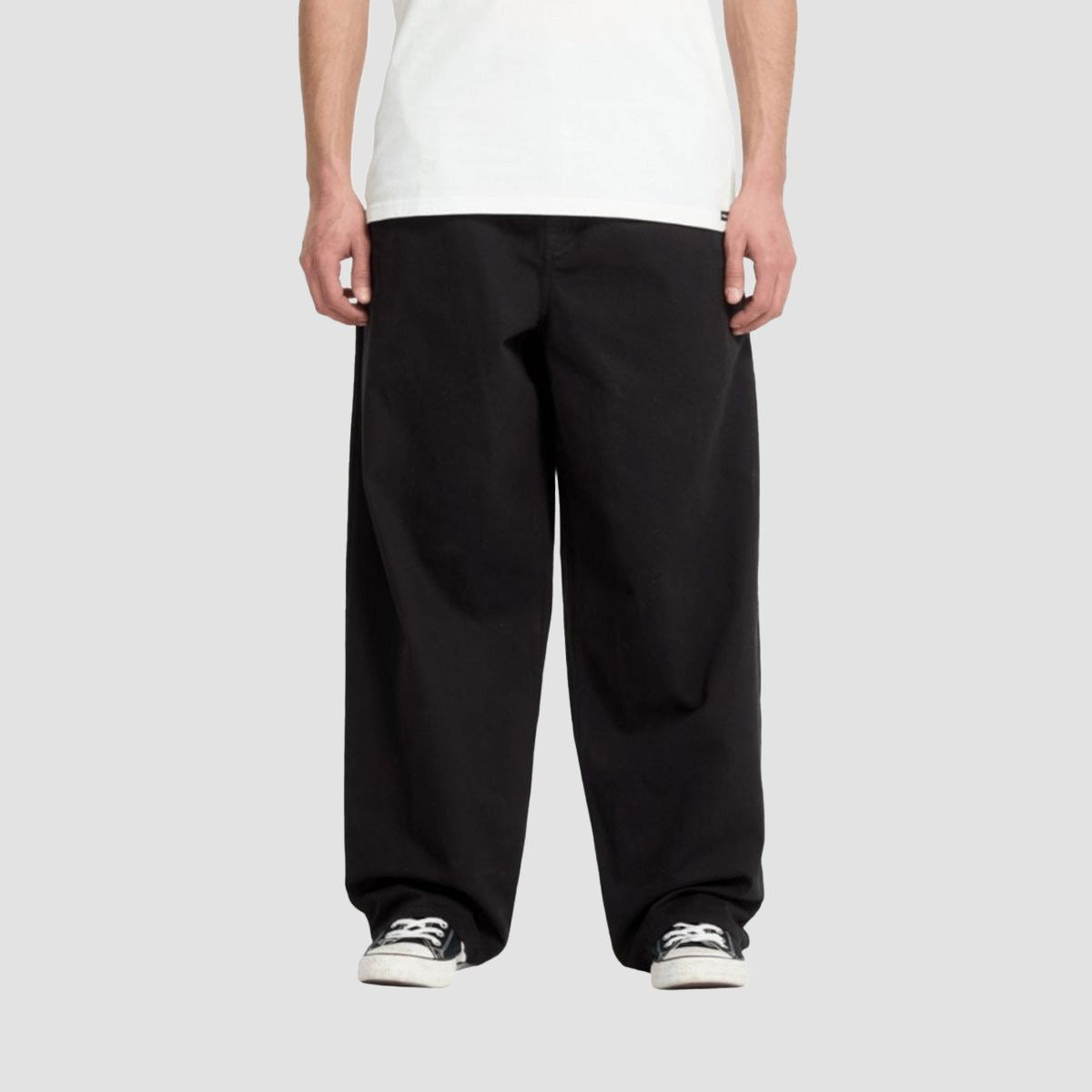 Volcom Chillow Pleat EW Pants Antique Black