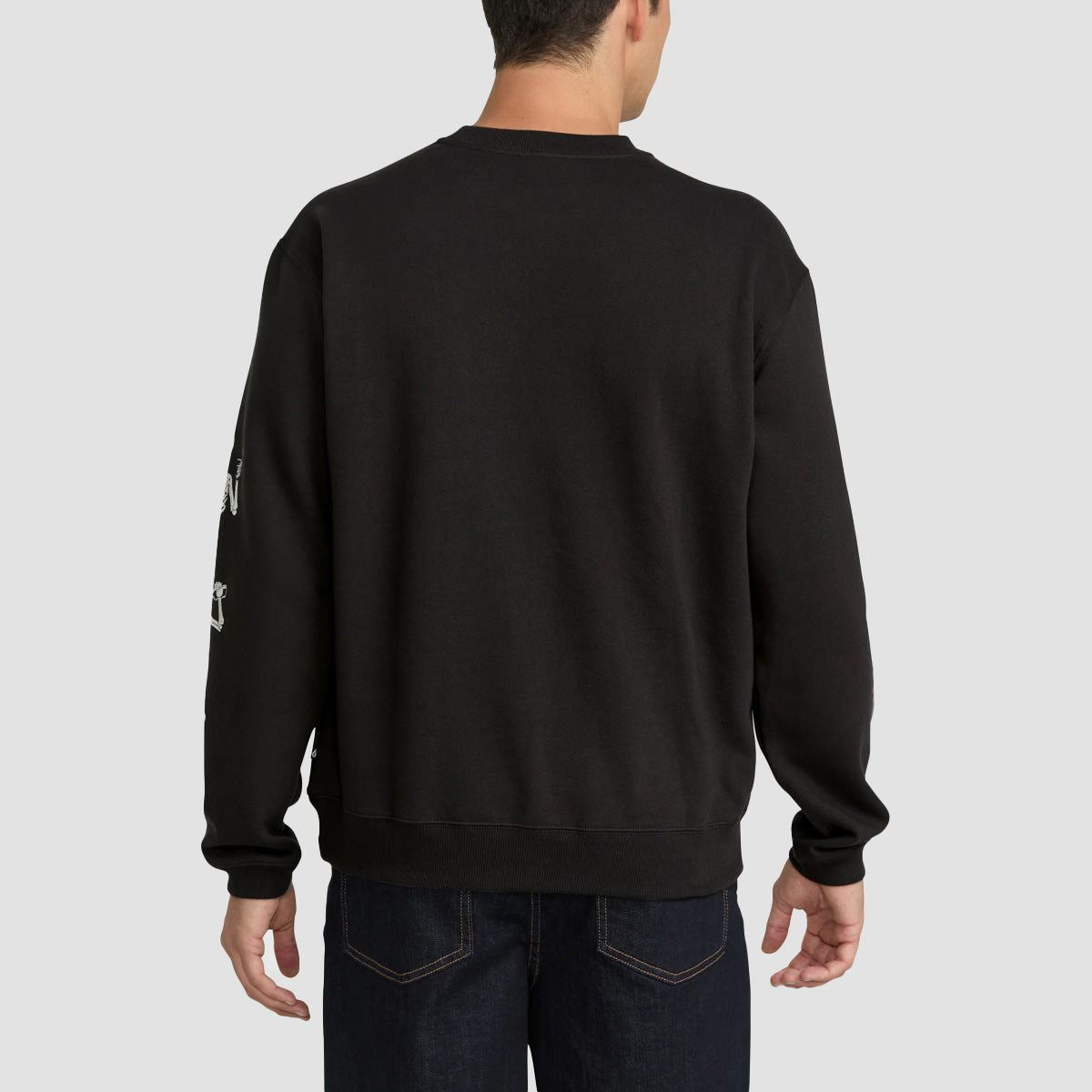 Volcom Never Ends Crew Sweatshirt Stealth