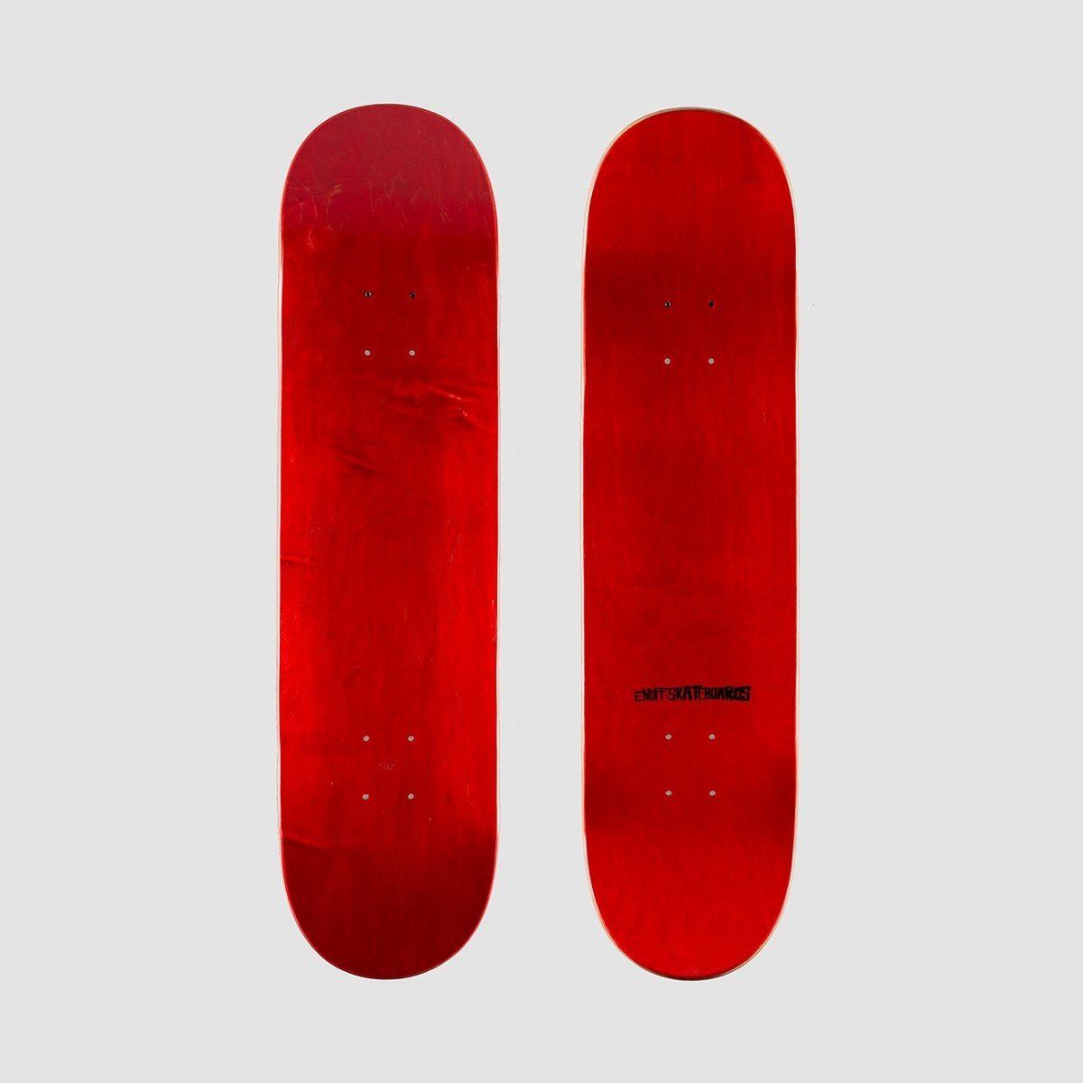 Enuff Classic Skateboard Deck Red - 8"