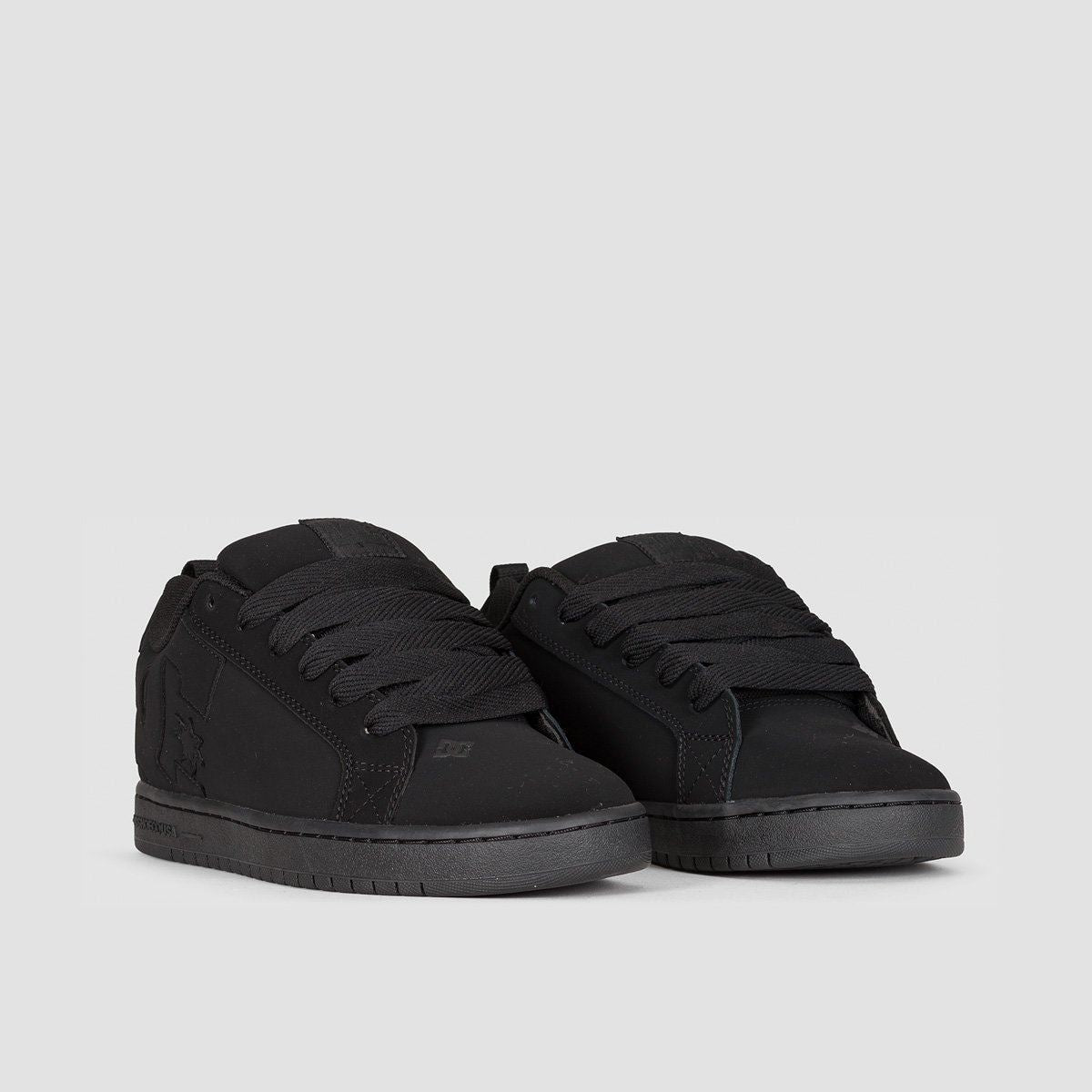 DC Court Graffik Shoes - Black/Black/Black