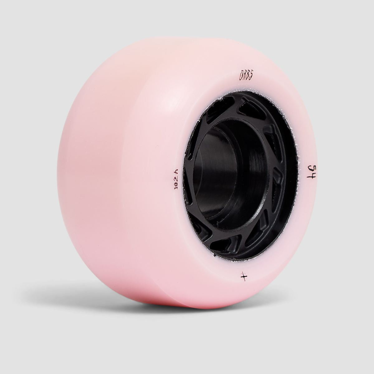 Welcome Orbs Ghost Lites 102A Skateboard Wheels Pink/Black 54mm