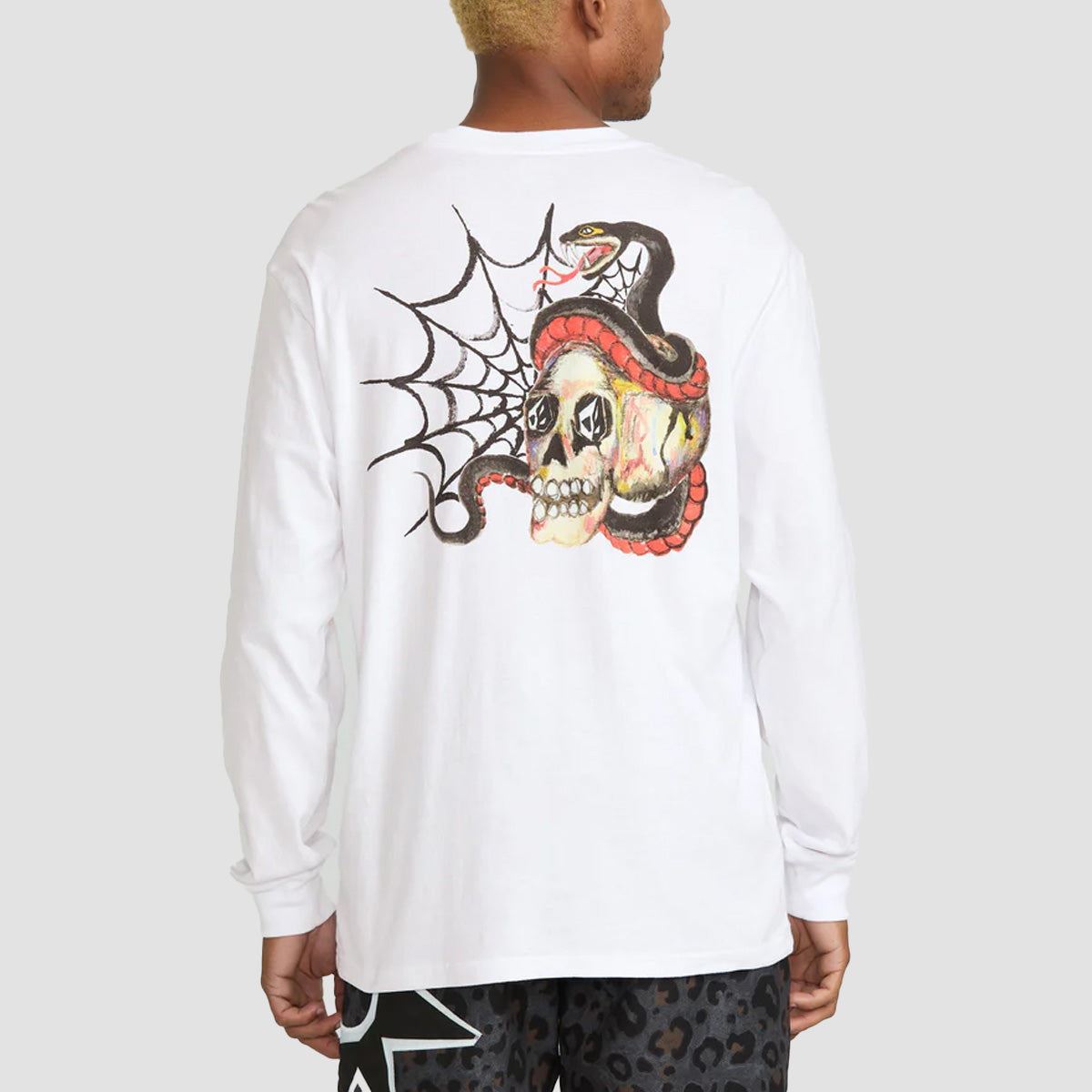 Volcom FA Seth Conboy Longsleeve T-Shirt White