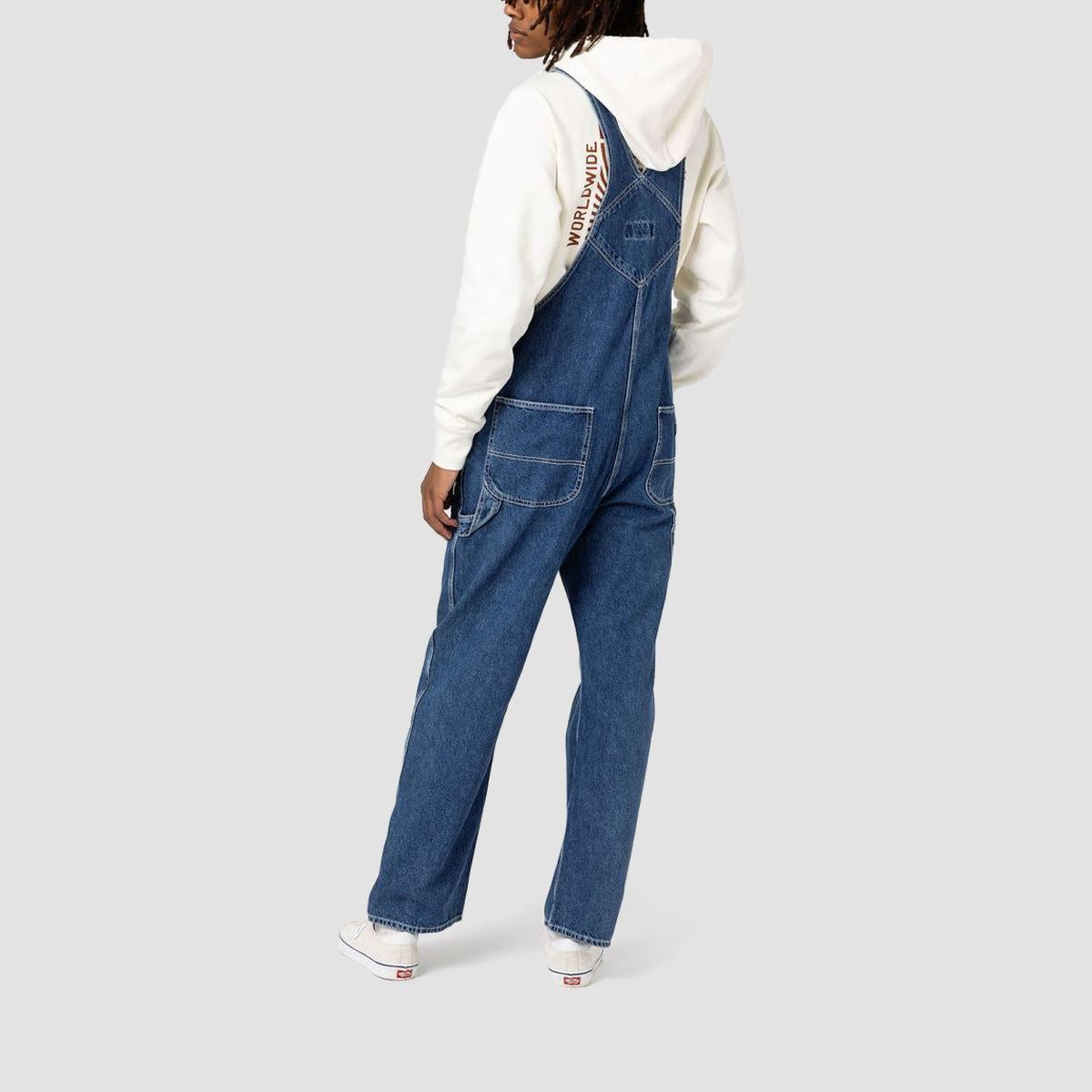 Dickies Classic Denim Bib Pants Classic Blue