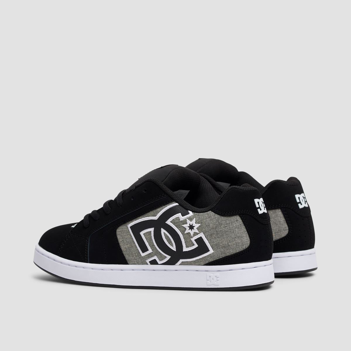 DC Net Shoes - Black/Battleship/Armor