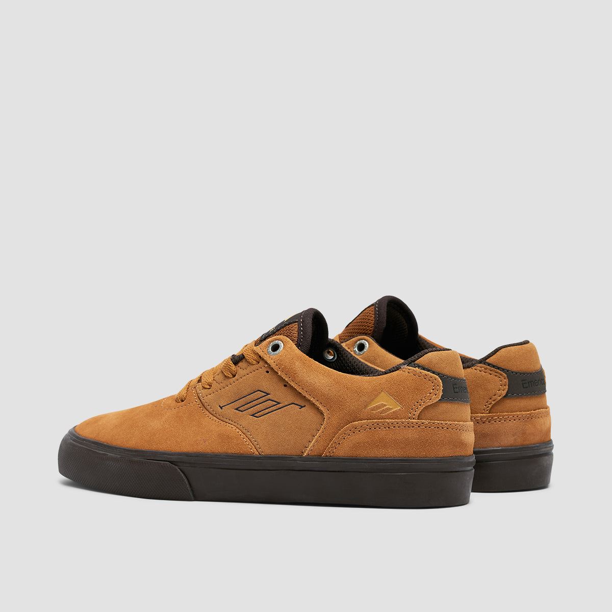 Emerica The Low Vulc Shoes Tan/Brown - Kids