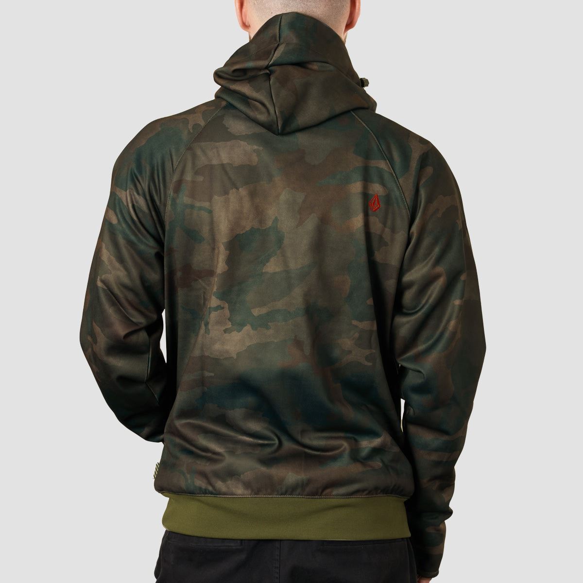 Volcom Hydro Riding Pullover Snow Hoodie Cloudwash Camo