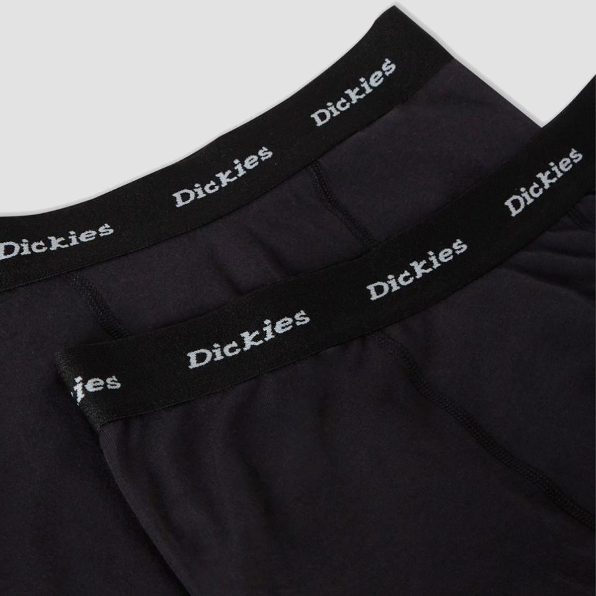 Dickies Trunk Boxer Shorts 2 Pack Black