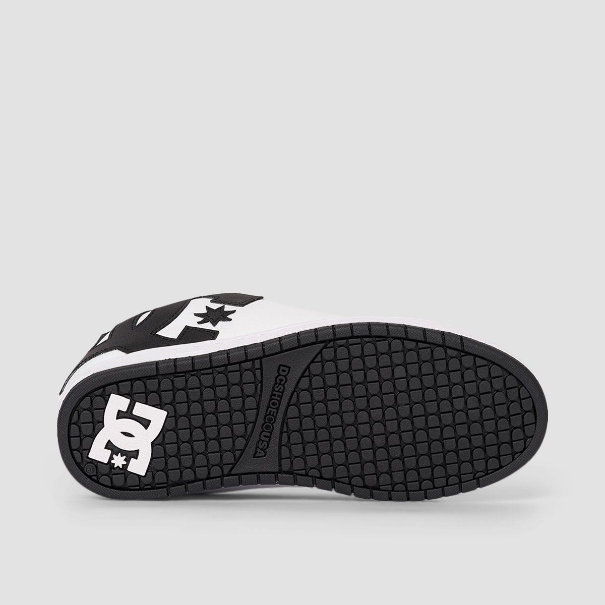 DC Court Graffik Shoes - White/Black/Black