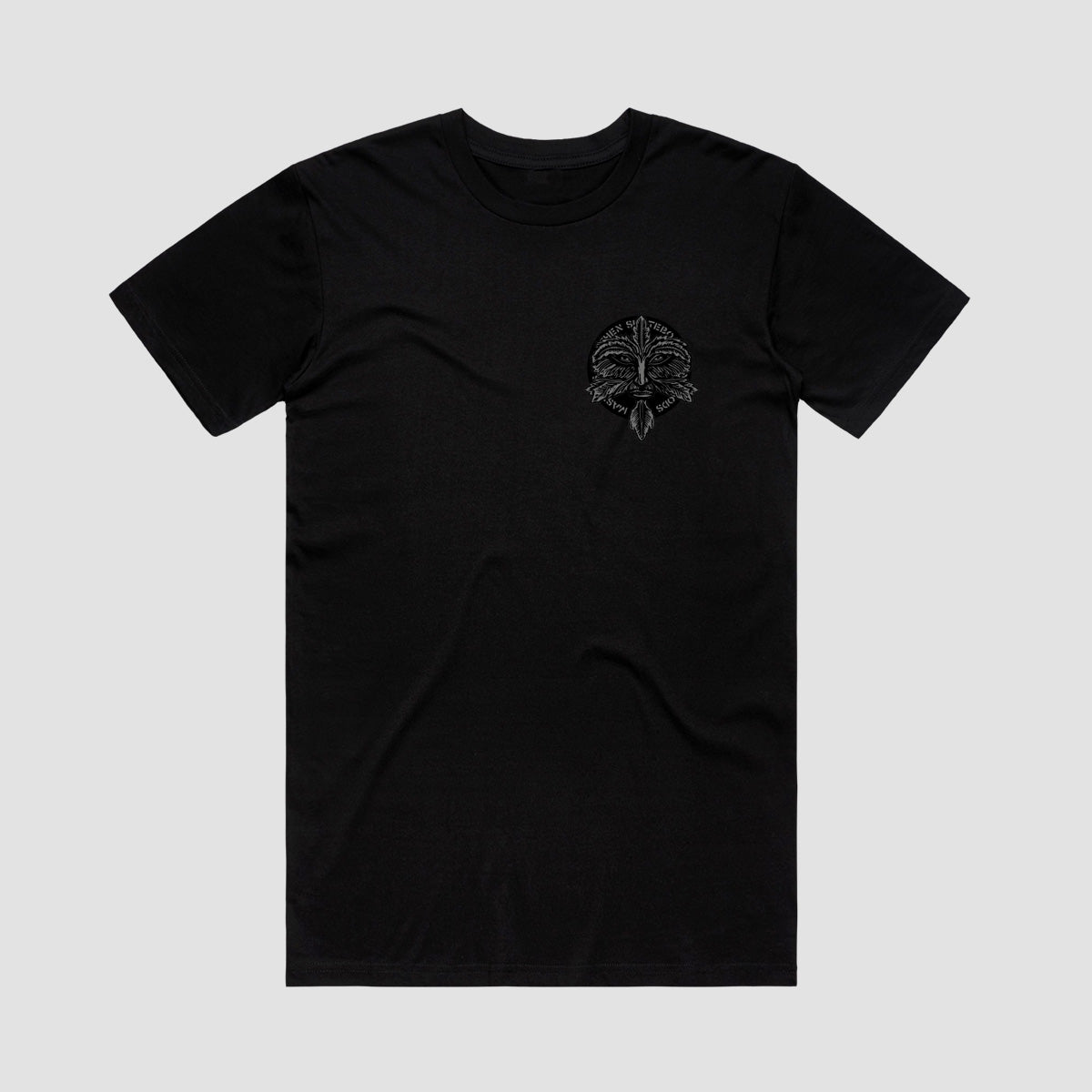 Heathen Green Man T-Shirt Black