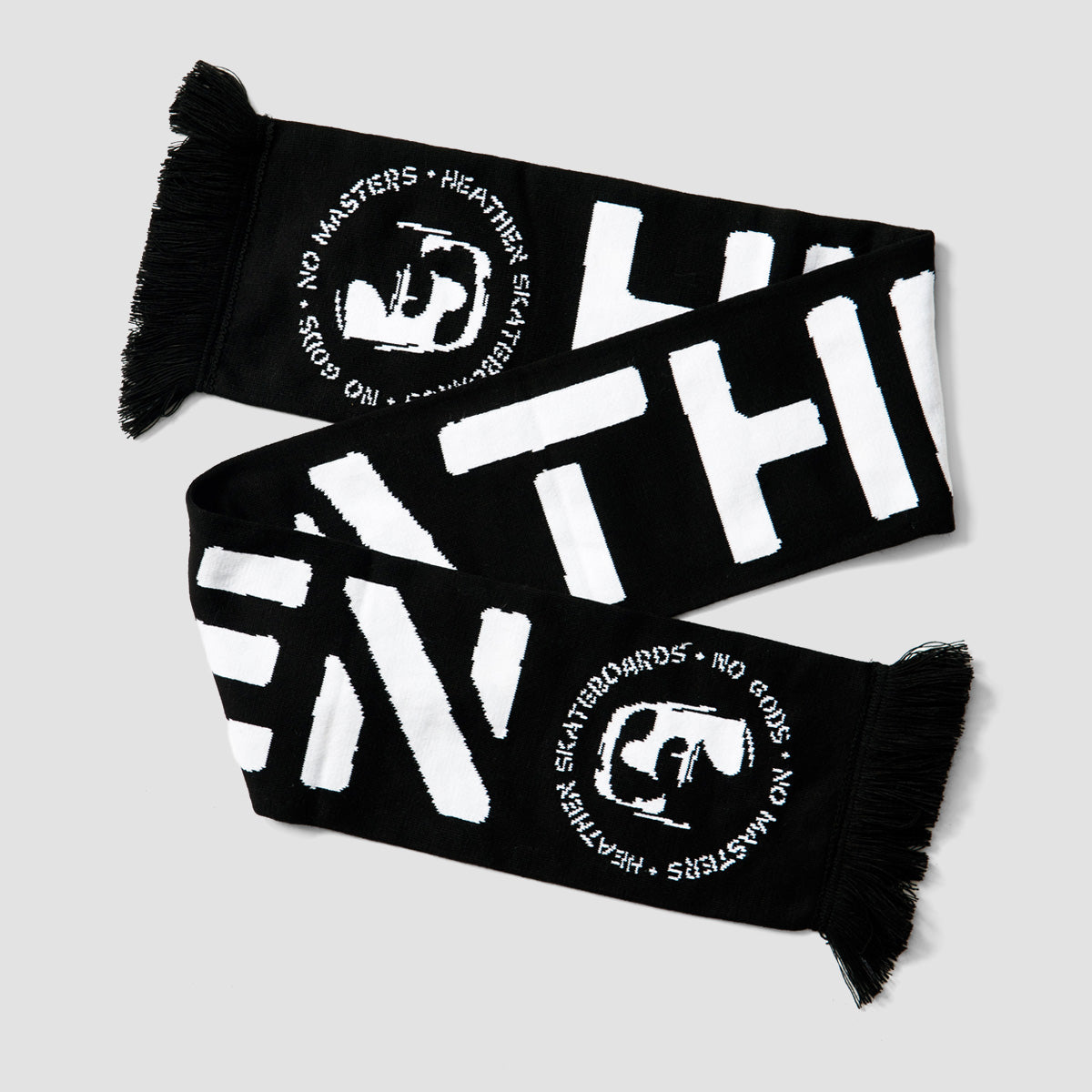 Heathen Infest Scarf Black/White