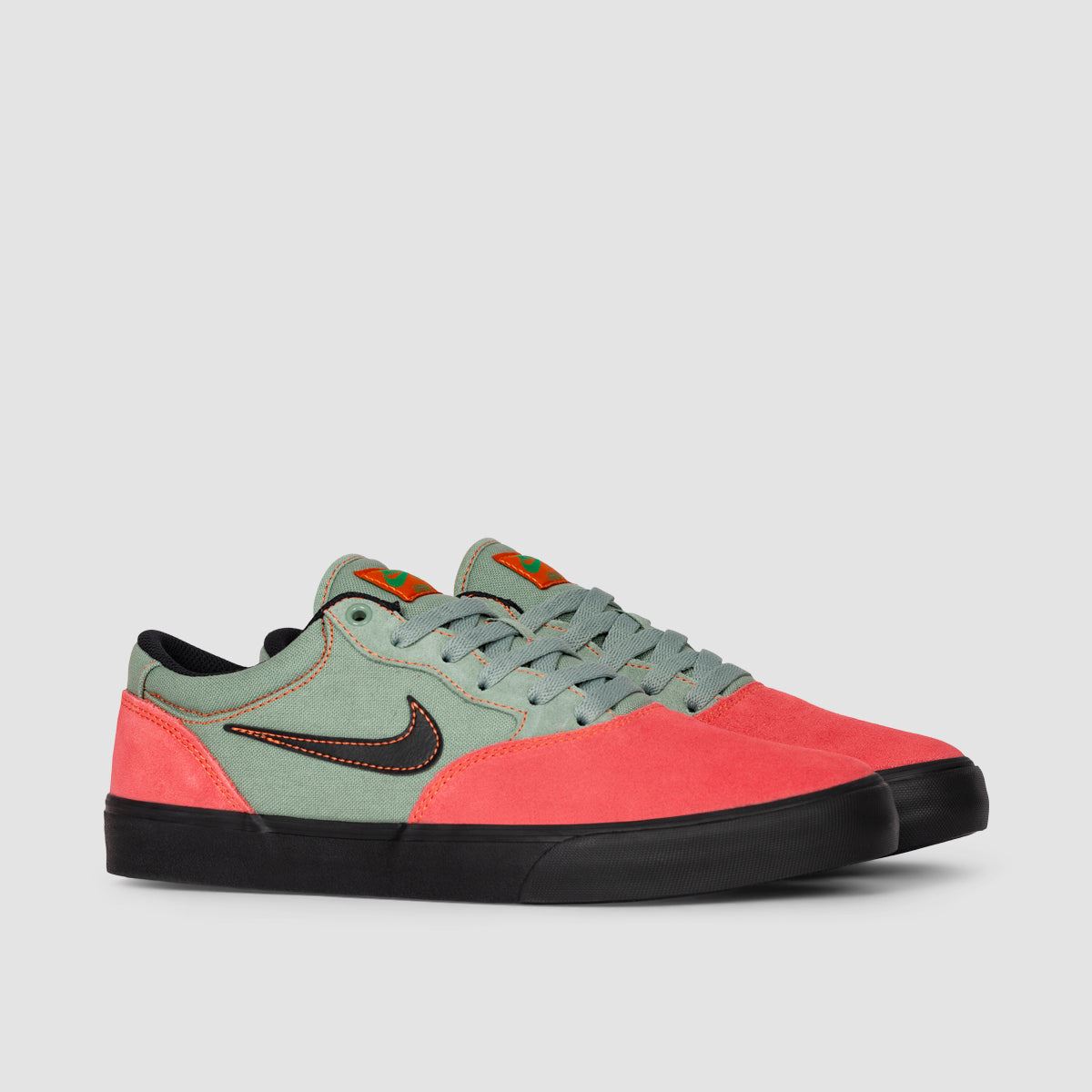 Nike SB Chron 2 Shoes - Pink Salt/Black/Jade Smoke/Sport Spice