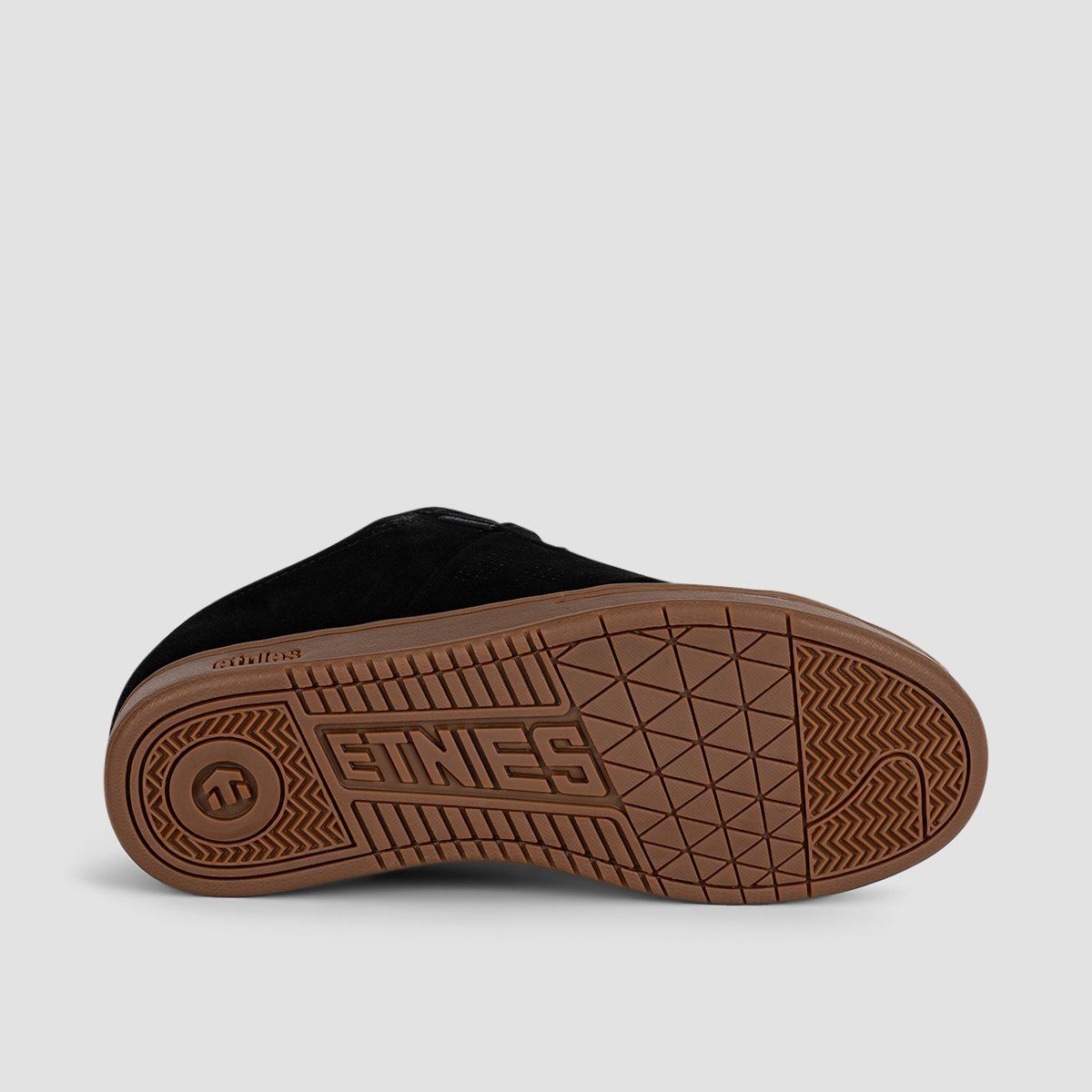 Etnies Kingpin Shoes - Black/Dark Grey/Gum