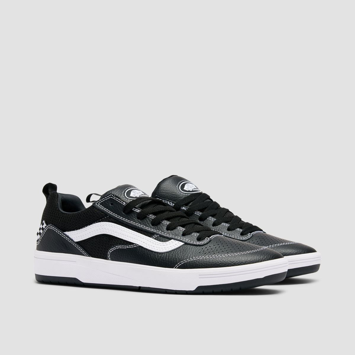 Vans Zahba Shoes - Leather Black/White