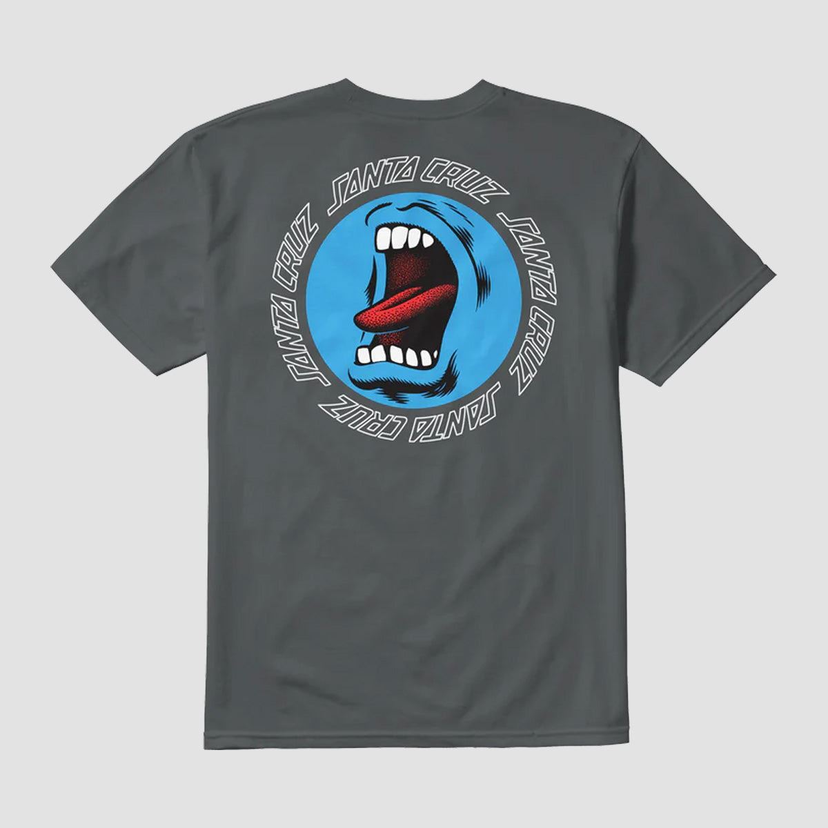 Etnies Screaming Hand T-Shirt Charcoal