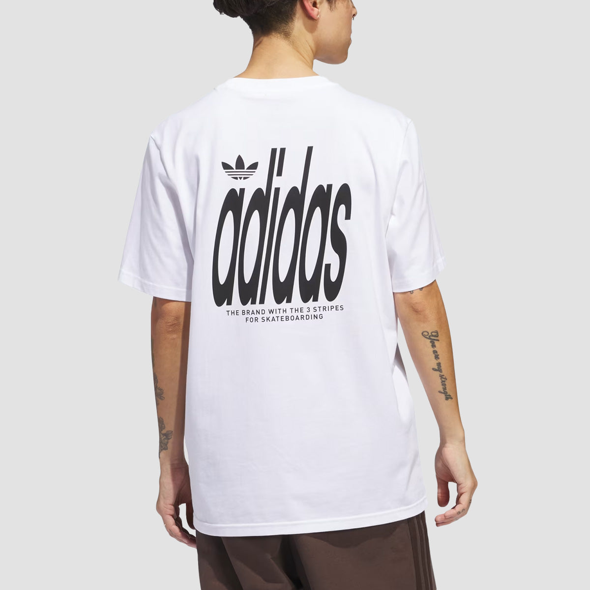 adidas 4.0 Stretch Logo T-Shirt White/Black