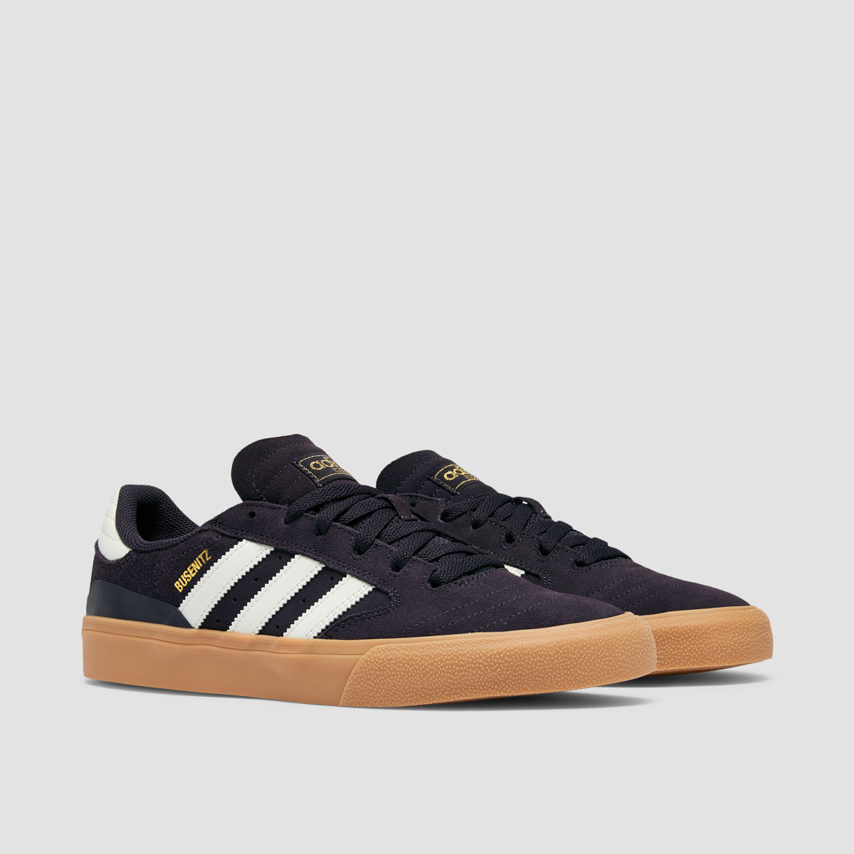 adidas Busenitz Vulc II Shoes Aurora Black Off White Gum 3