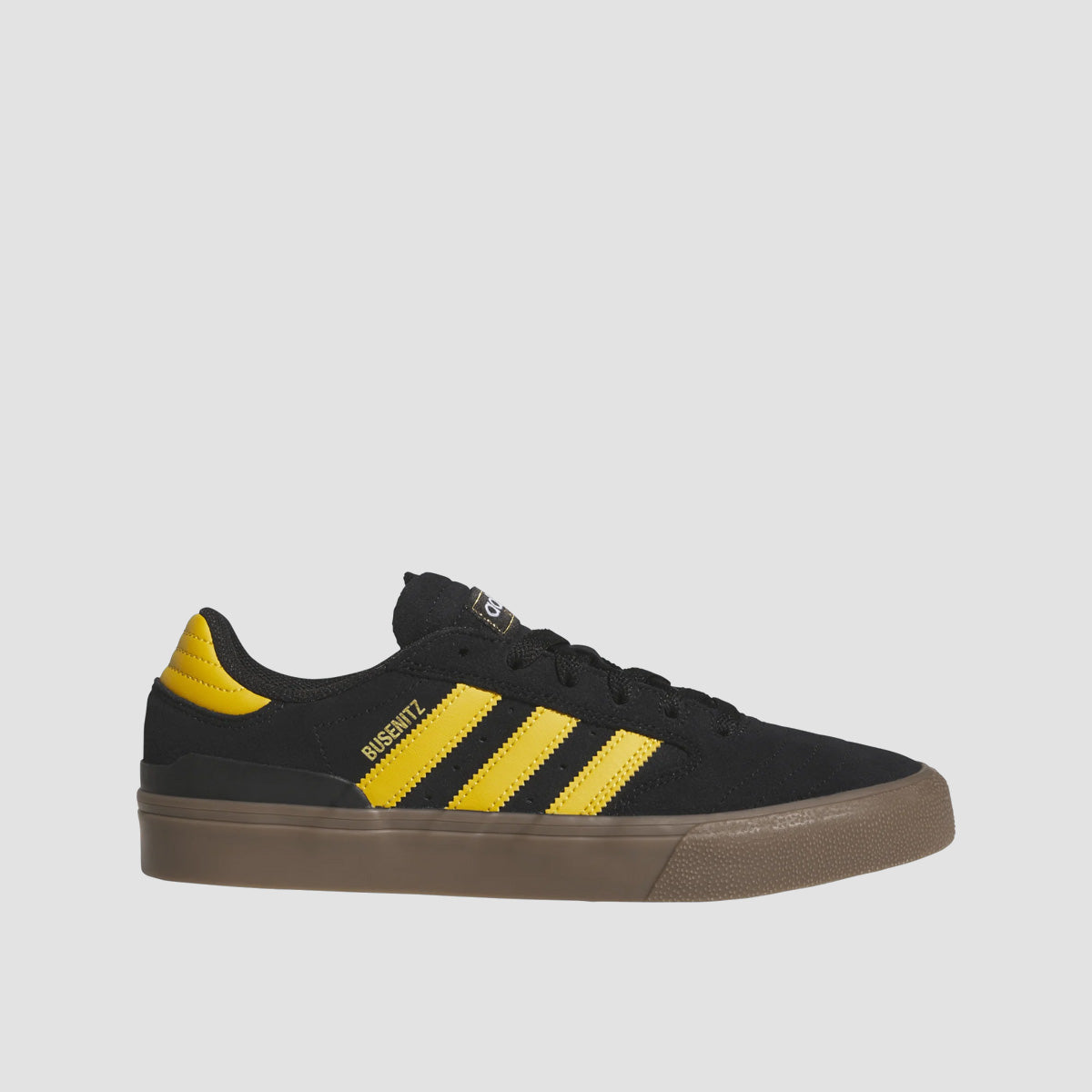 adidas Busenitz Vulc II Shoes - Core Black/Preloved Yellow/Gum4