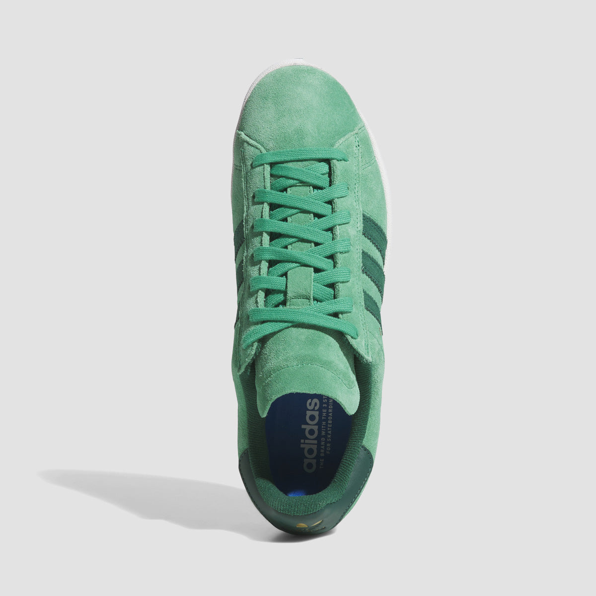 adidas Campus ADV Shoes - Court Green/Collegiate Green/Ftwr White