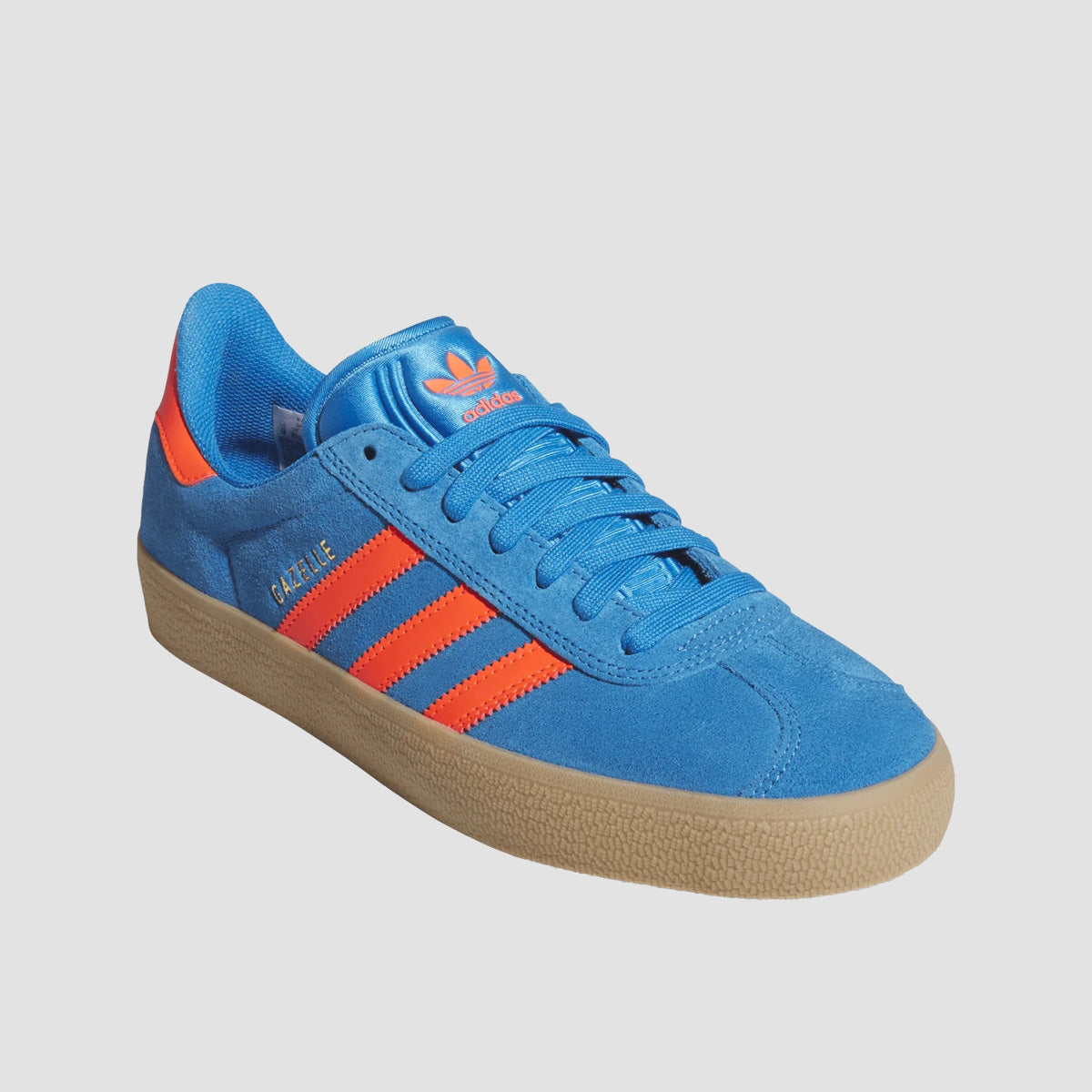 adidas Gazelle Adv Shoes - Bright Blue/Solar Red/Gum4